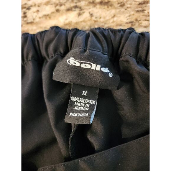 Bolle Vintage Y2K Black Pink Track Tennis Pants Size 1X‎ - Picture 4 of 6